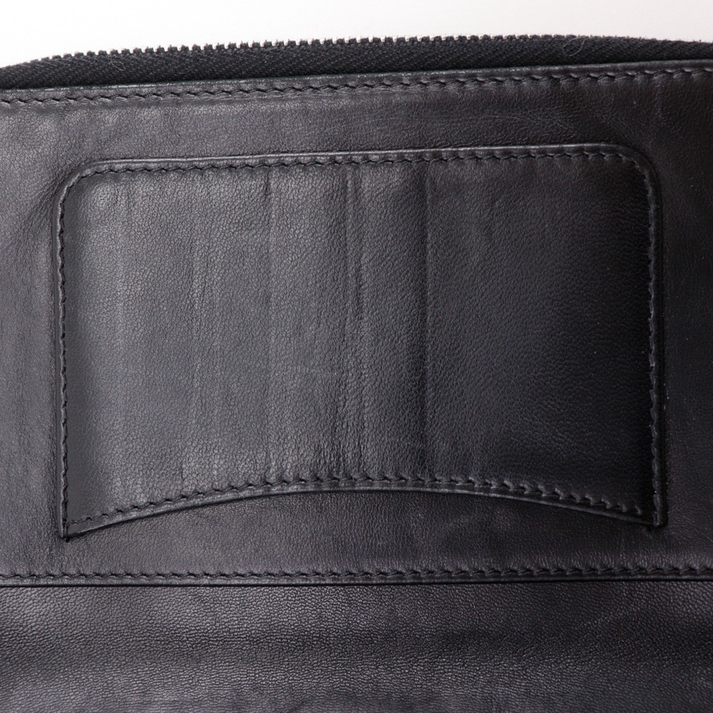 CHANEL Authentic Black Lambskin Leather Wallet - Picture 14 of 16